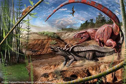 dinosaurs in Triassic period